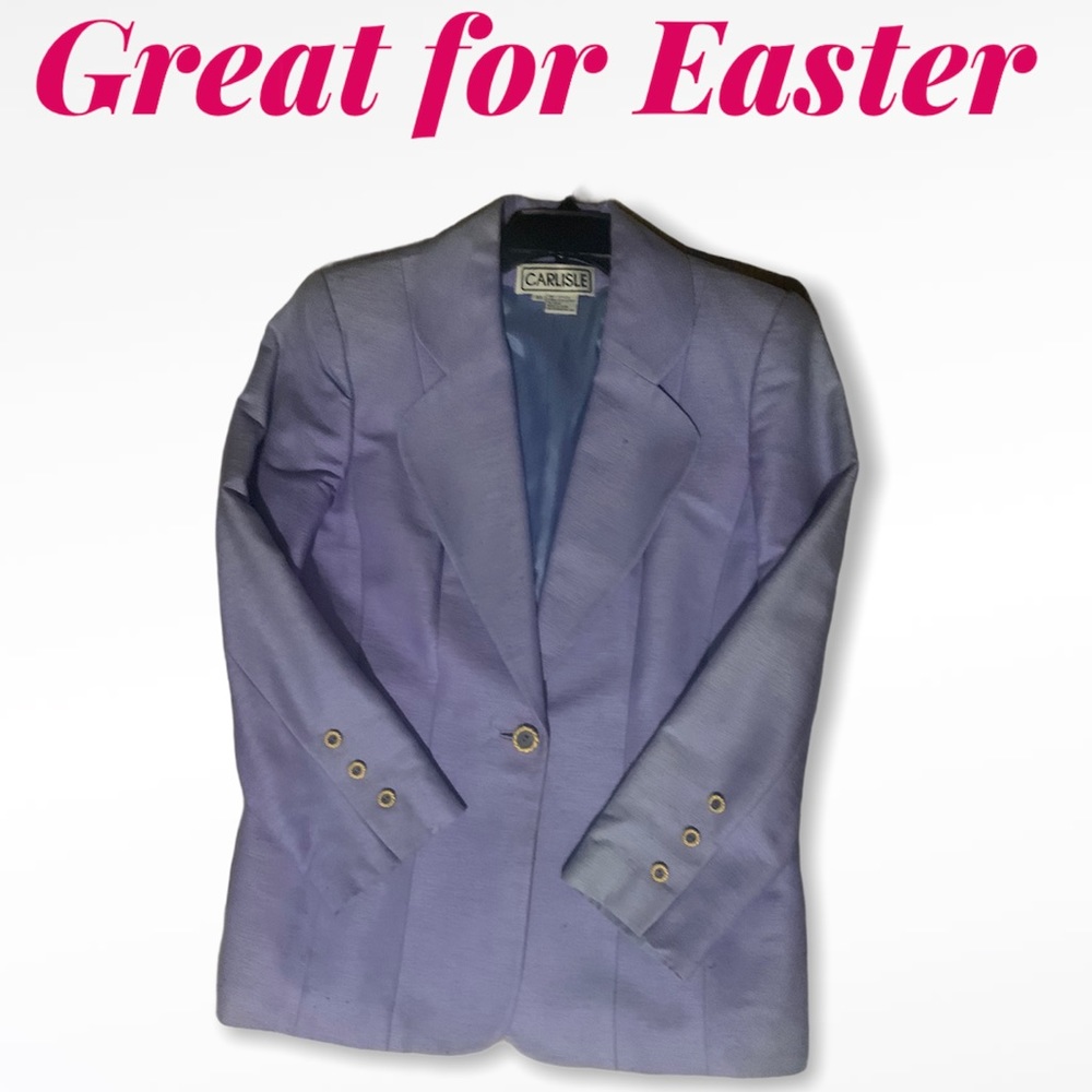 Vintage Carlisle SILK blazer